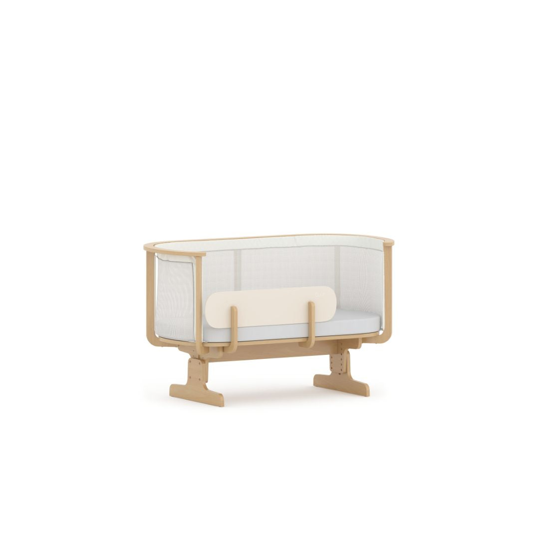 Boori - Nest Bedside Bed_Beech - Light Grey